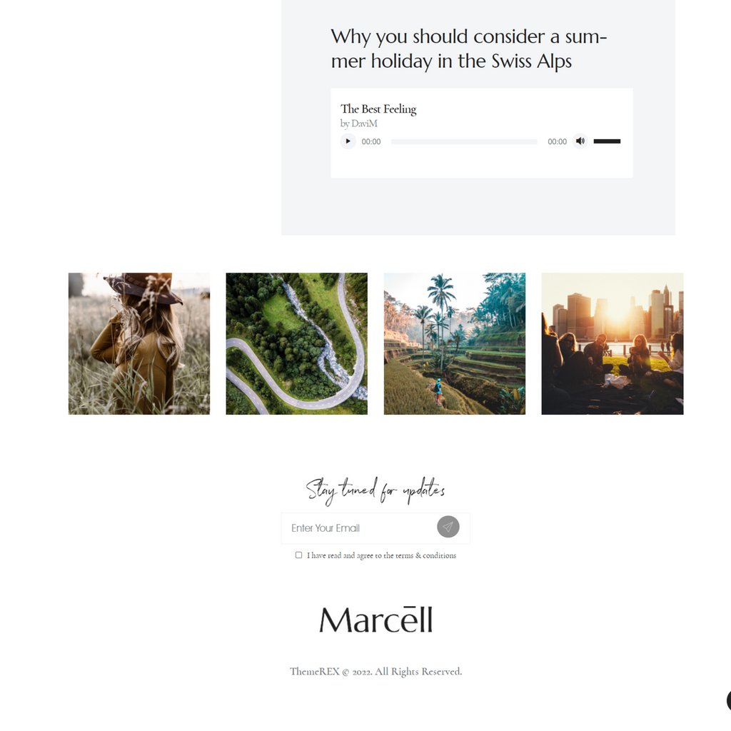 Personal Blog & Magazine WordPress Responsive Website