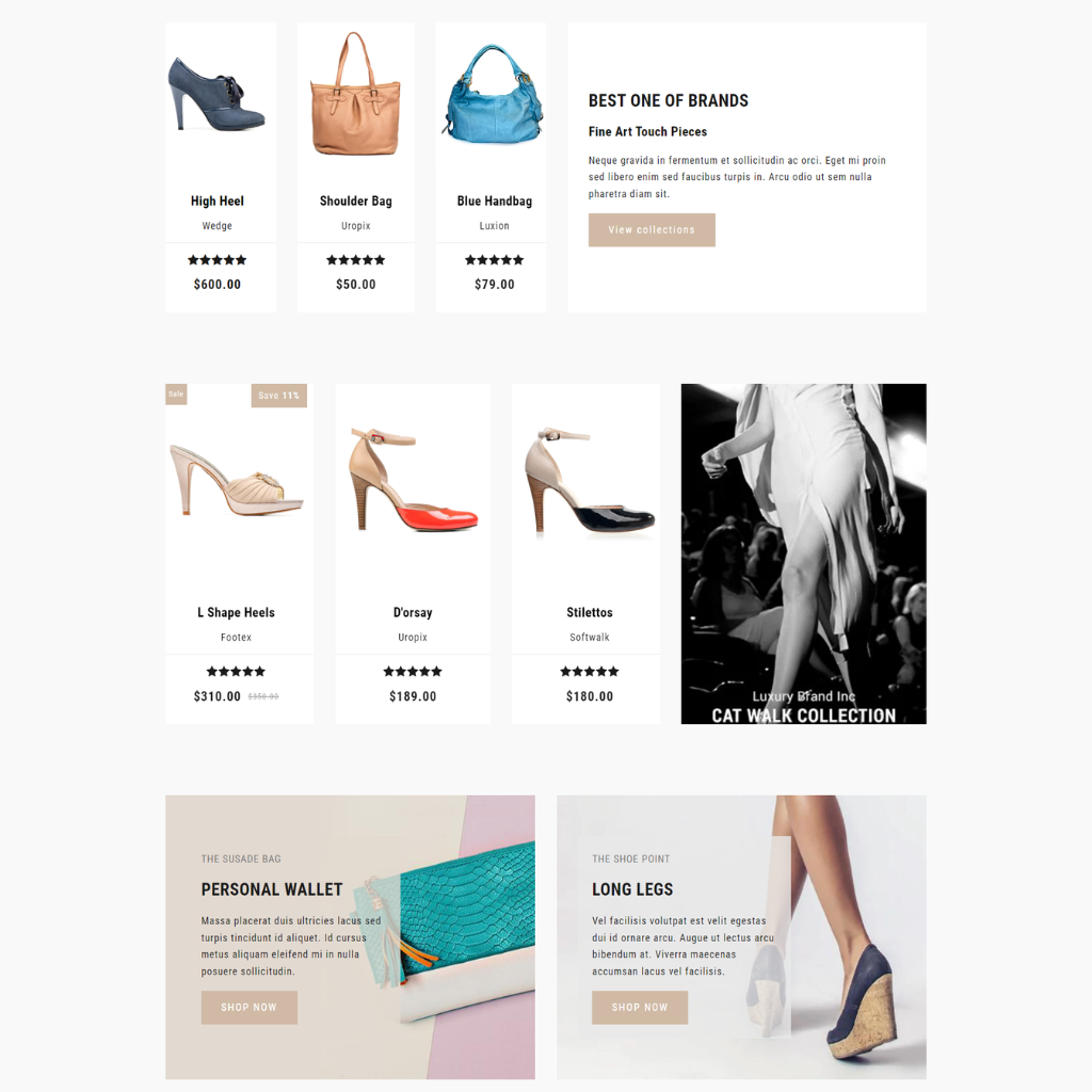 Modern & Trendy product Shopify Shopping Website