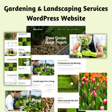 Gardening & Landscaping Services WordPress Responsive Website