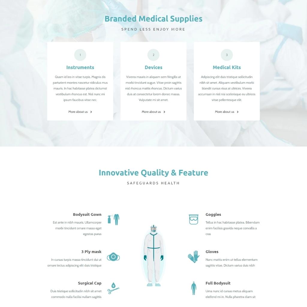 Medical Store Shopify Shopping Website