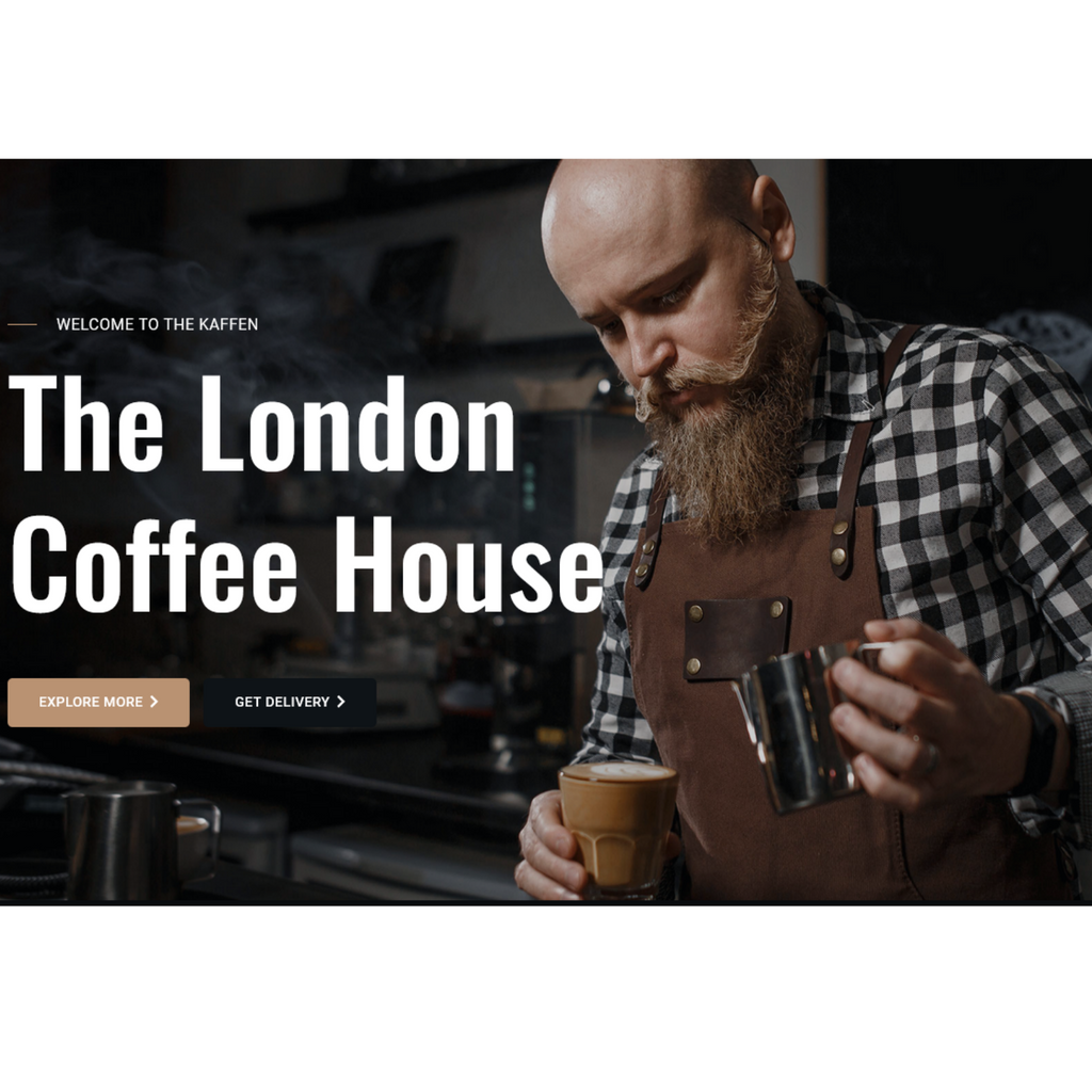 COFFEE HOUSE  WordPress Responsive Website