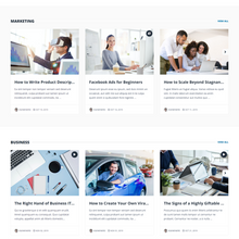 Business Blog & Magazine WordPress Responsive Website