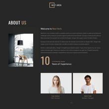 Creative Responsive Architecture WordPress Website