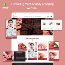 Herbal Pig Meat Shopify Shopping Website
