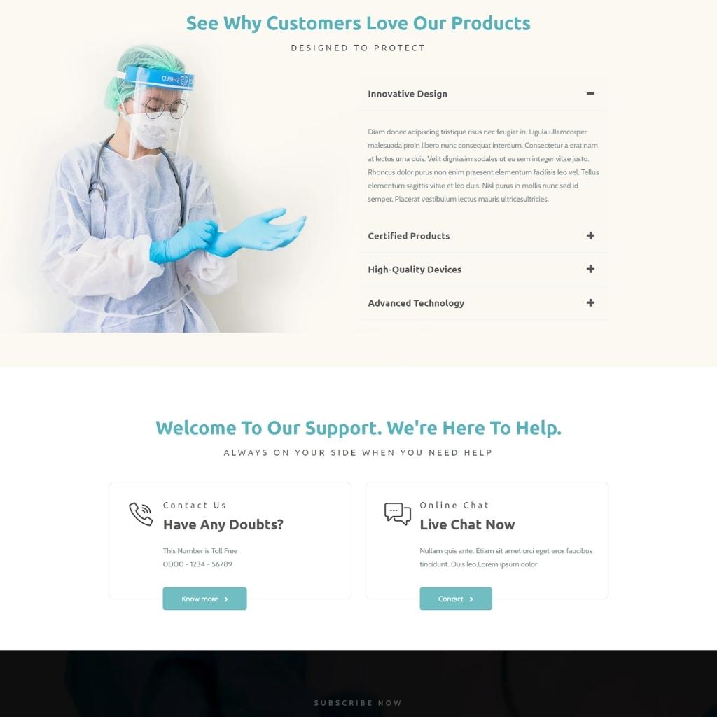 Medical Store Shopify Shopping Website