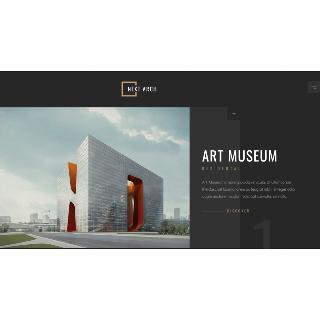 Creative Responsive Architecture WordPress Website