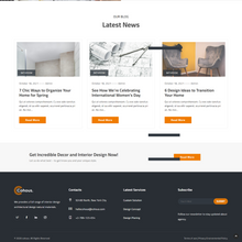Interior Design WordPress Responsive Website