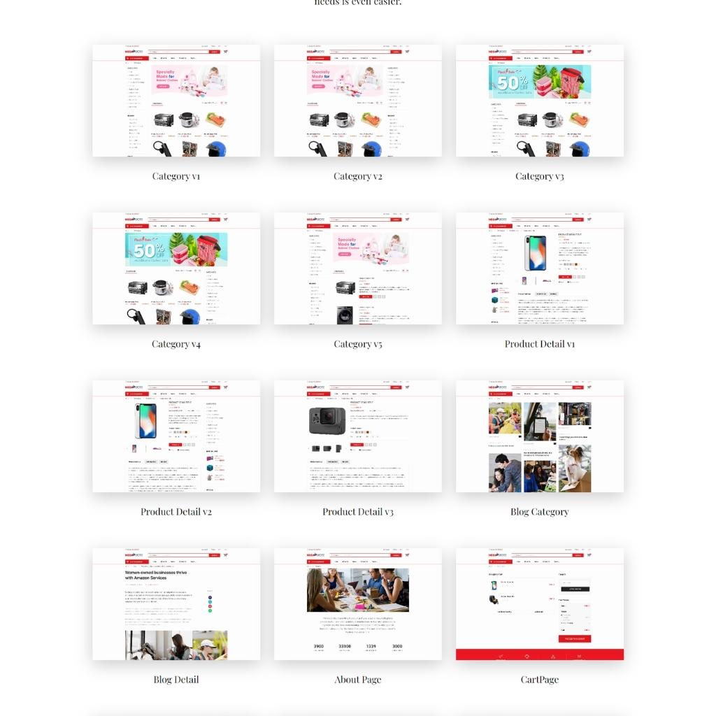 Modern Clean And Professional Shopify Shopping Website
