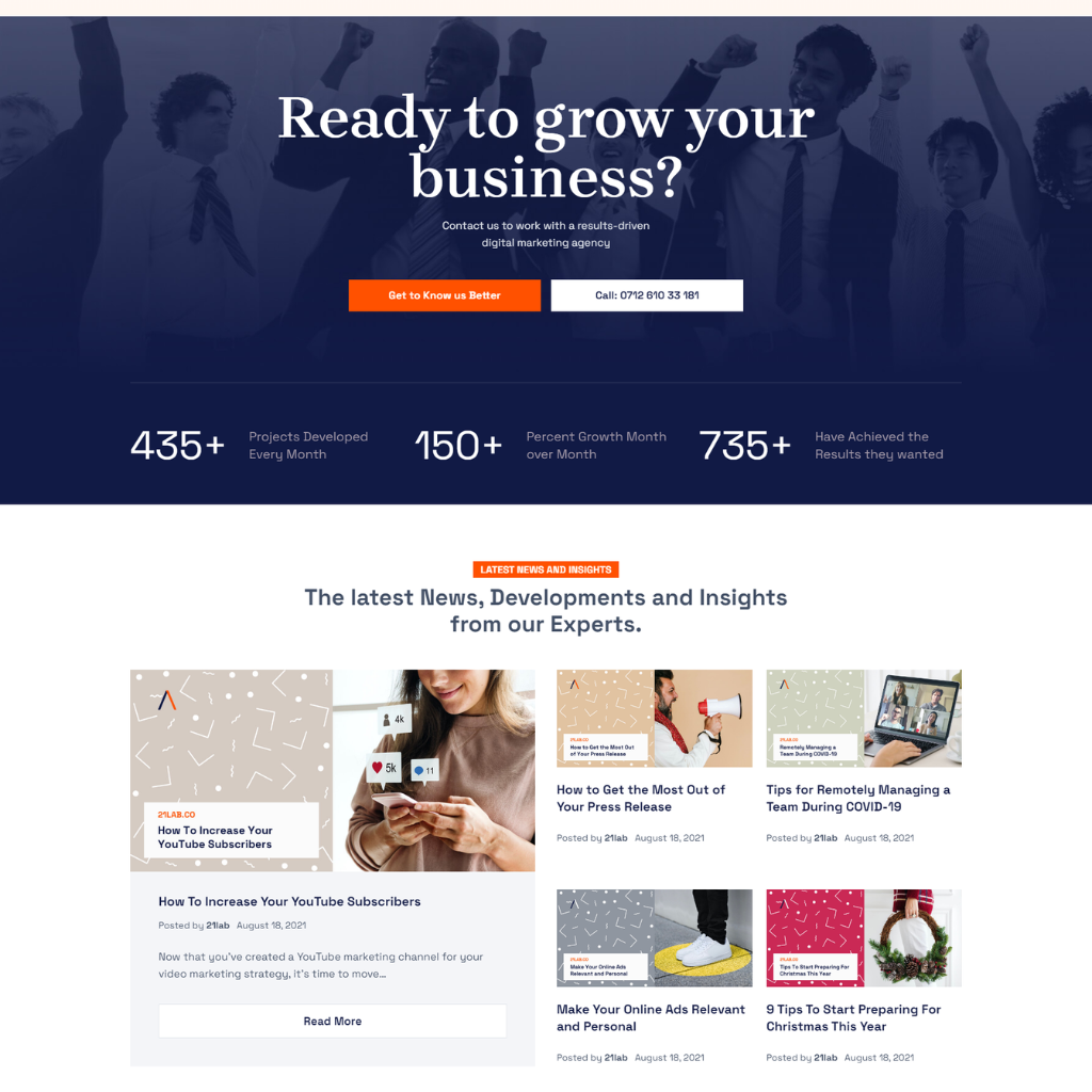 Digital Solutions WordPress Responsive Website