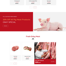 Herbal Pig Meat Shopify Shopping Website