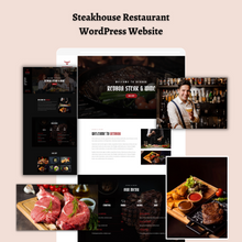 Steakhouse Restaurant WordPress Responsive Website