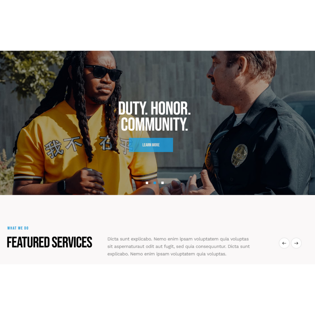 Guard Safety and Security WordPress Responsive Website