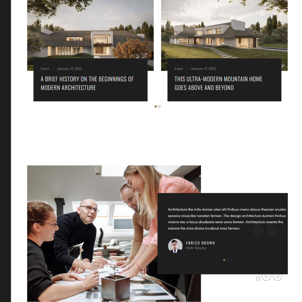 Interior & Exterior Design WordPress Responsive Website
