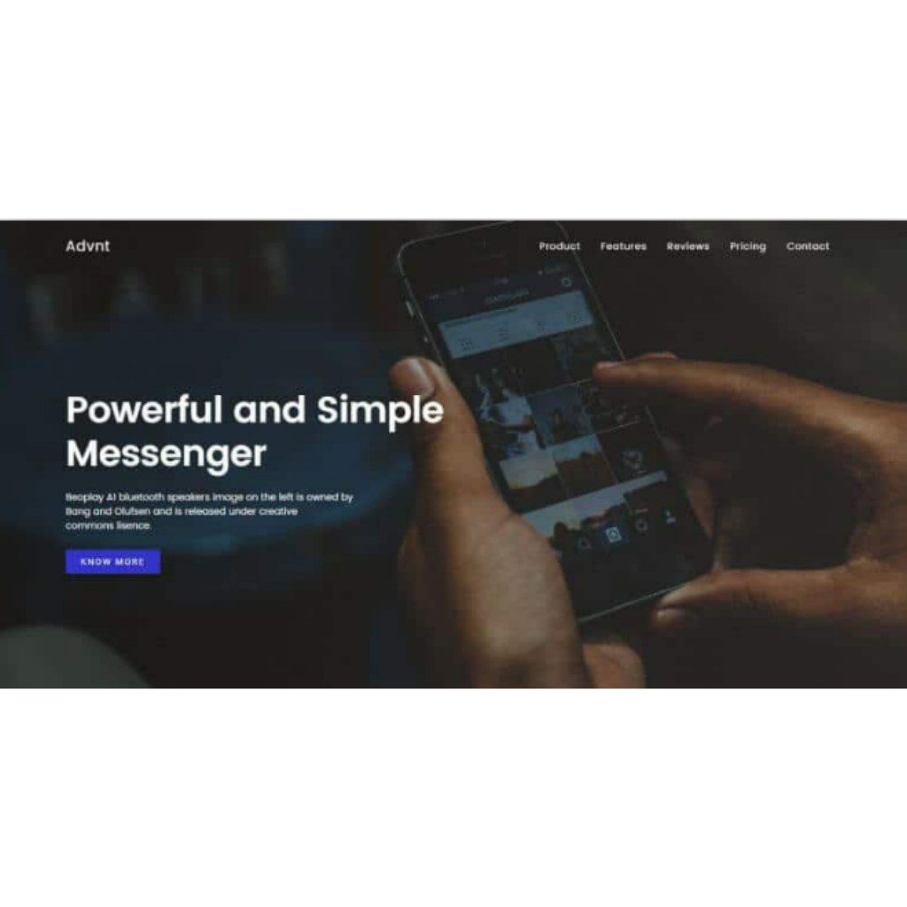 One page WordPress WordPress Responsive Website