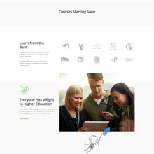 Distance Learning WordPress Responsive Website