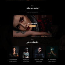 Rocksteady Tattoo Parlor Shopify Shopping Website
