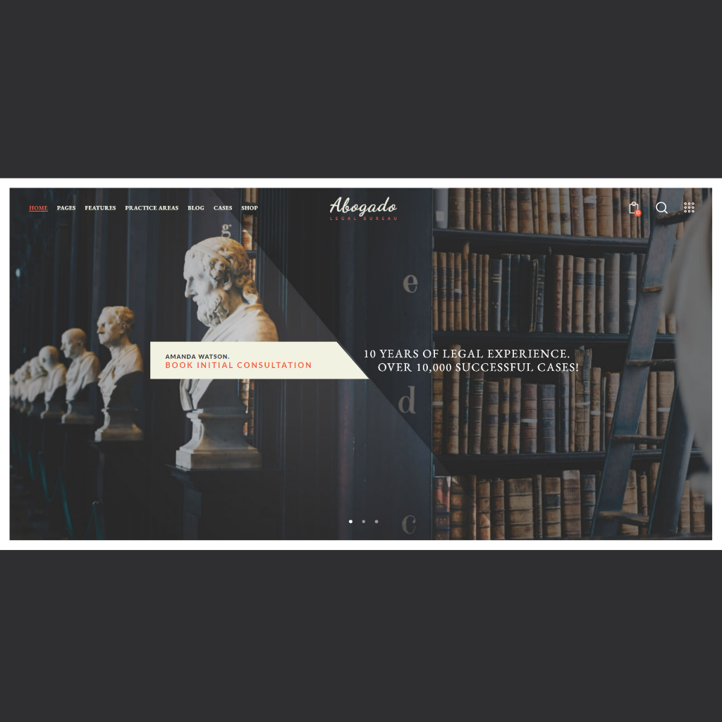 Law Firm WordPress Responsive Website