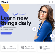 Online Education Learning Platform WordPress Responsive Website