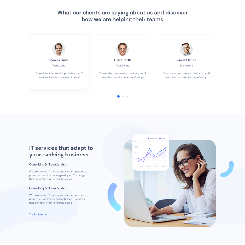 Creative Technology WordPress Responsive Website