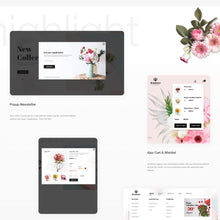 Multi-Purpose for Flower Store Shopify Shopping Website