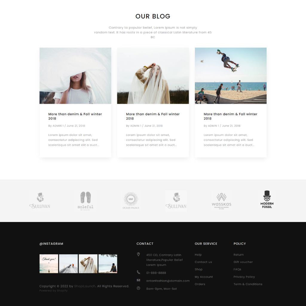 Premier Mart Shopify Shopping Website