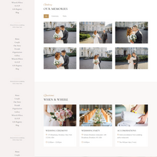 Wedding Season WordPress Responsive Website