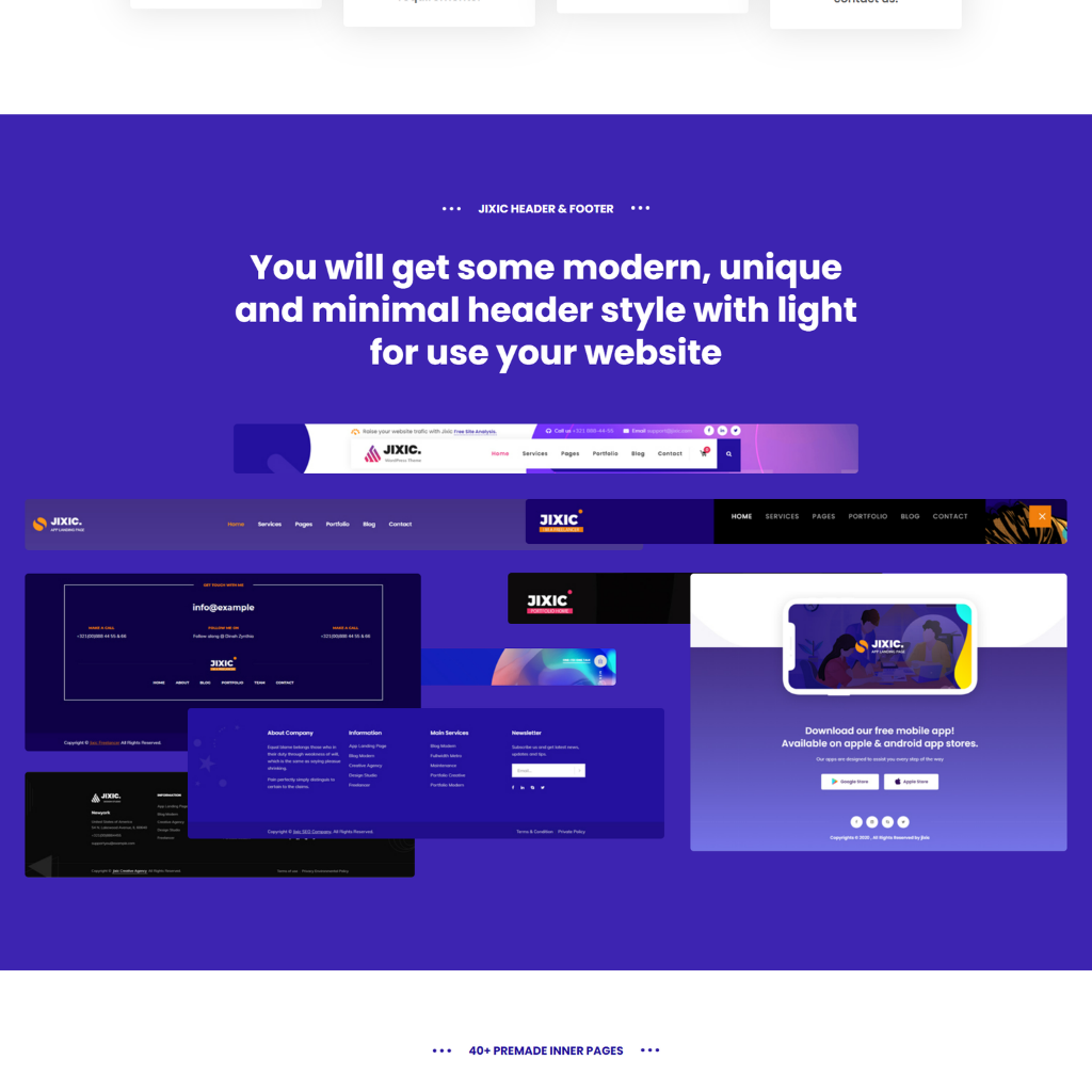 Creative Portfolio & Agency WordPress Responsive Website