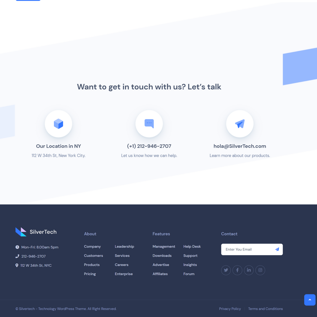 Creative Technology WordPress Responsive Website