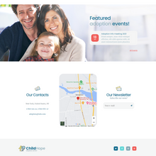 Child Adoption Service & Charity WordPress Responsive Website
