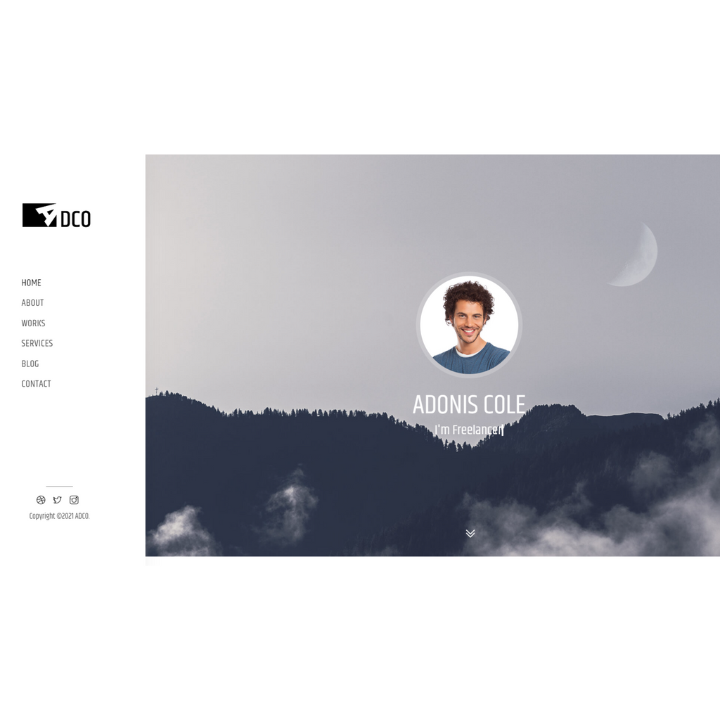 Personal, Portfolio and Resume WordPress Responsive Website