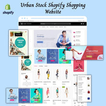 Urban Stock Shopify Shopping Website