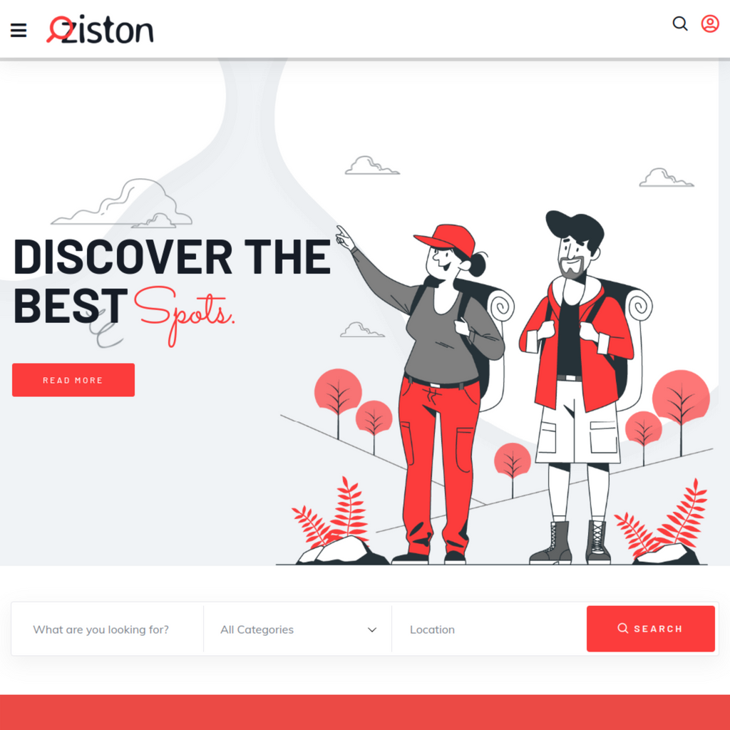 Listing & Directory WordPress Responsive Website