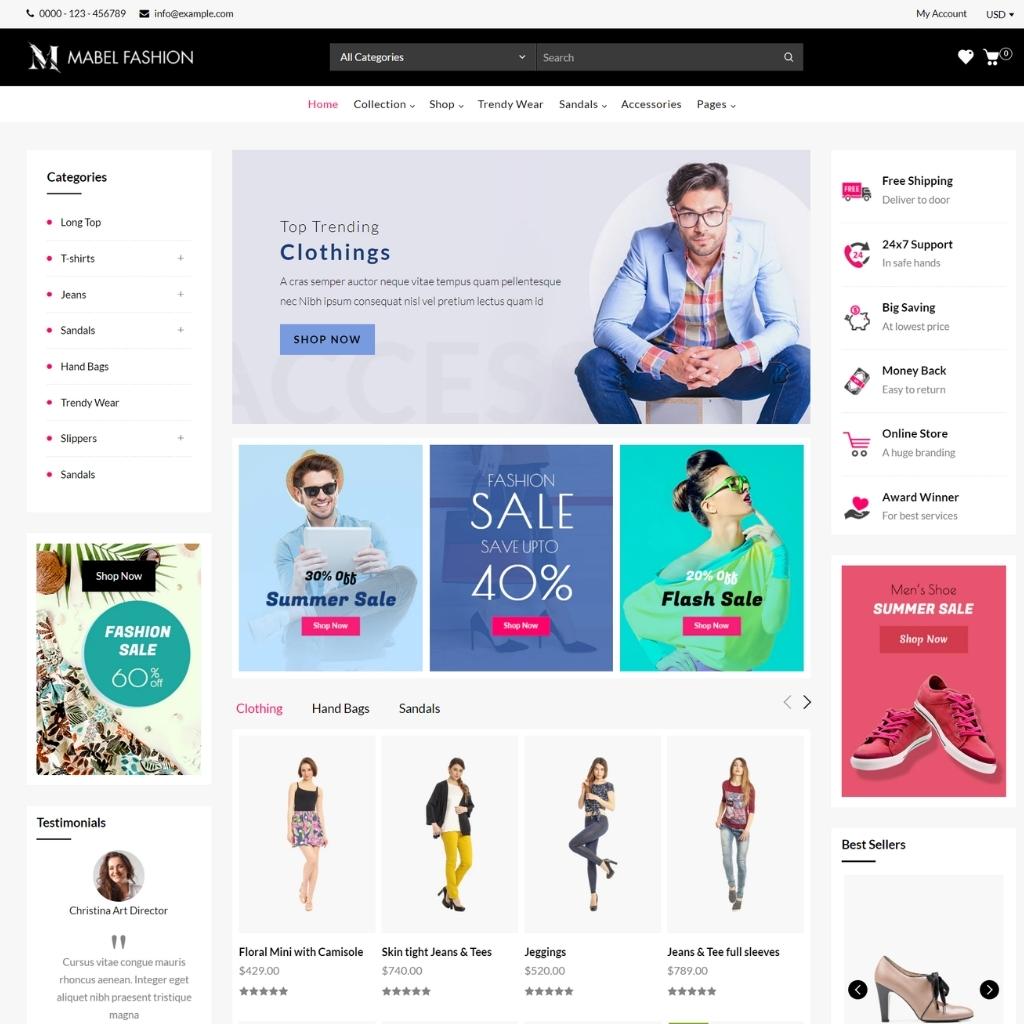 Urban Stock Shopify Shopping Website