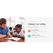 Donation & Charity WordPress Responsive Website