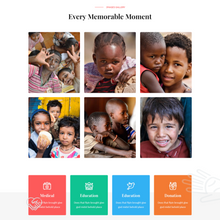 Donation & Charity WordPress Responsive Website