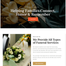 Funeral Home WordPress Responsive Website