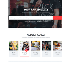 Listing & Directory WordPress Responsive Website