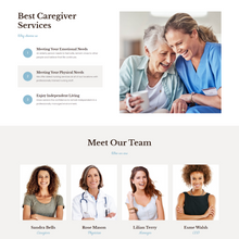 Senior Care Hospital WordPress Responsive Website