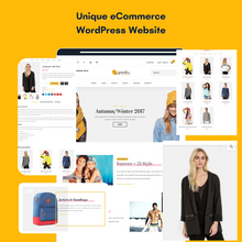 Unique eCommerce WordPress Responsive Website