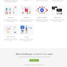 Modern & Minimal Shopify Shopping Website