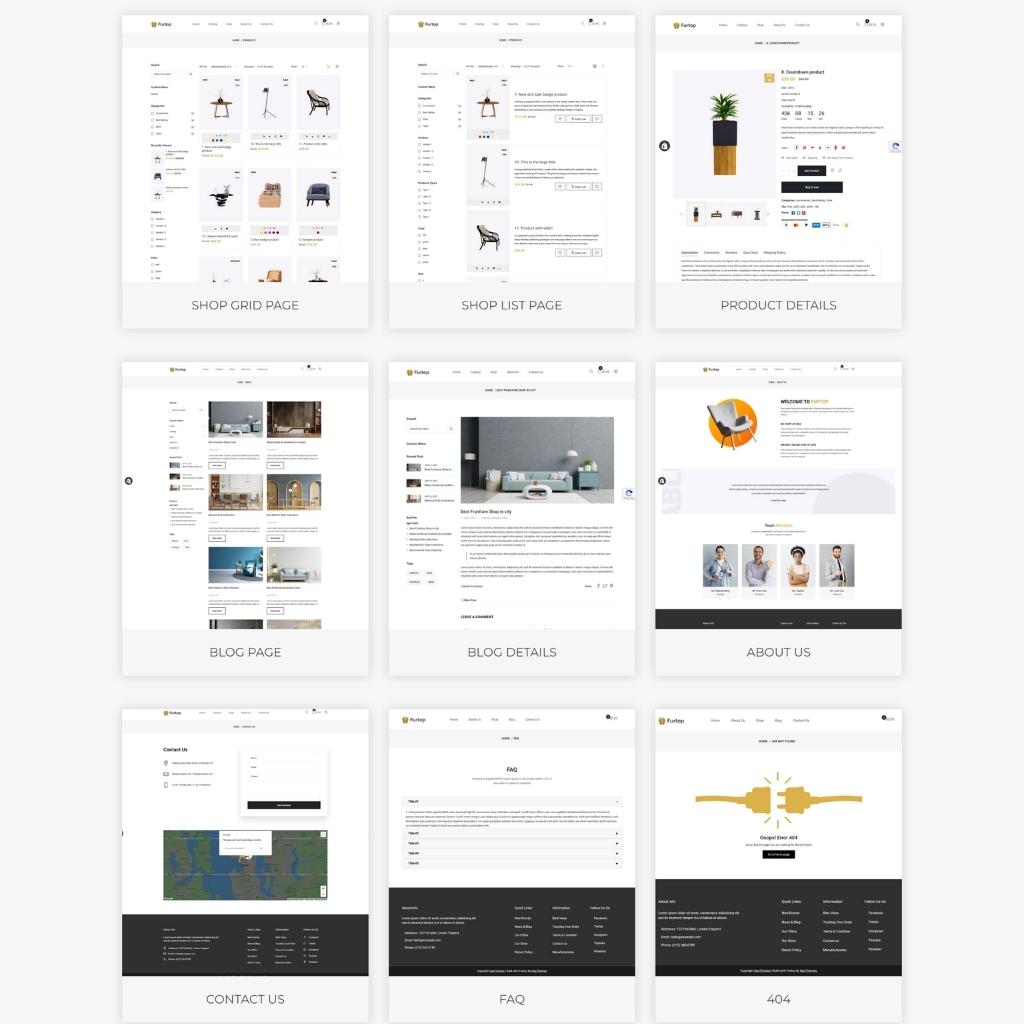 Minimal Responsive Shopify Shopping Website