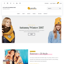 Unique eCommerce WordPress Responsive Website