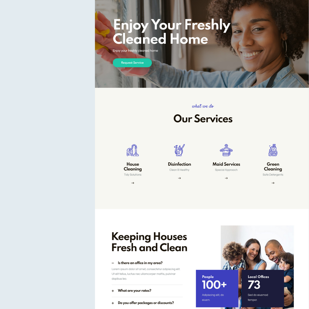 Outdoor & Home Services WordPress Responsive Website