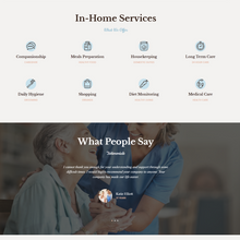 Senior Care Hospital WordPress Responsive Website