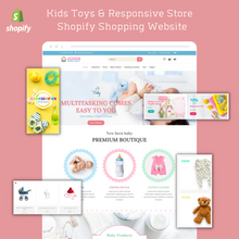 Kids Toys & Responsive Store Shopify Shopping Website