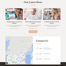 Senior Care Hospital WordPress Responsive Website
