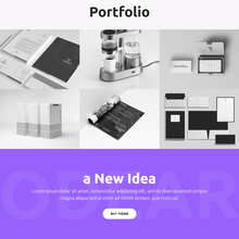 Multi-Concept Portfolio WordPress Responsive Website