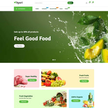 Grocery, Supermarket  Shopify Shopping Website