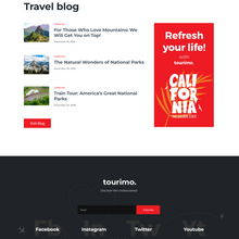 Tour Booking WordPress Responsive Website