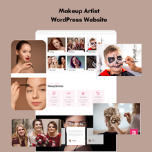 Makeup Artist WordPress Responsive Website